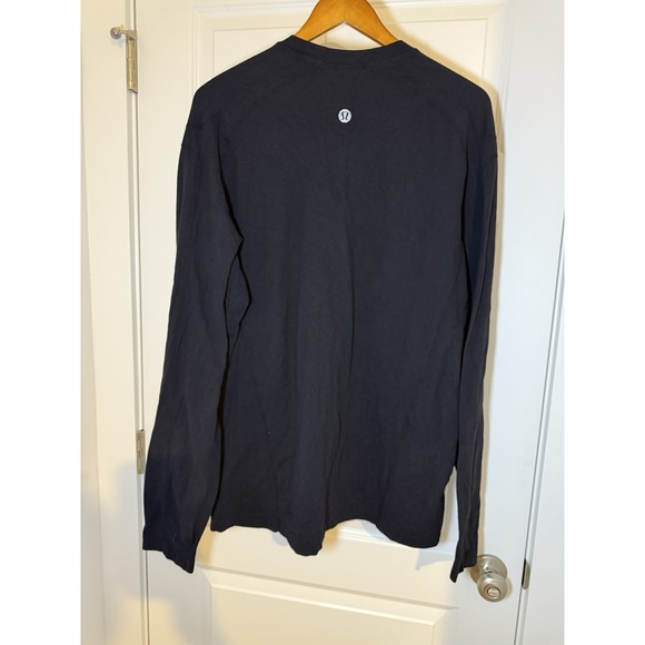 Mens Lululemon Long Sleeve Shirt Size XL Black - Picture 5 of 11